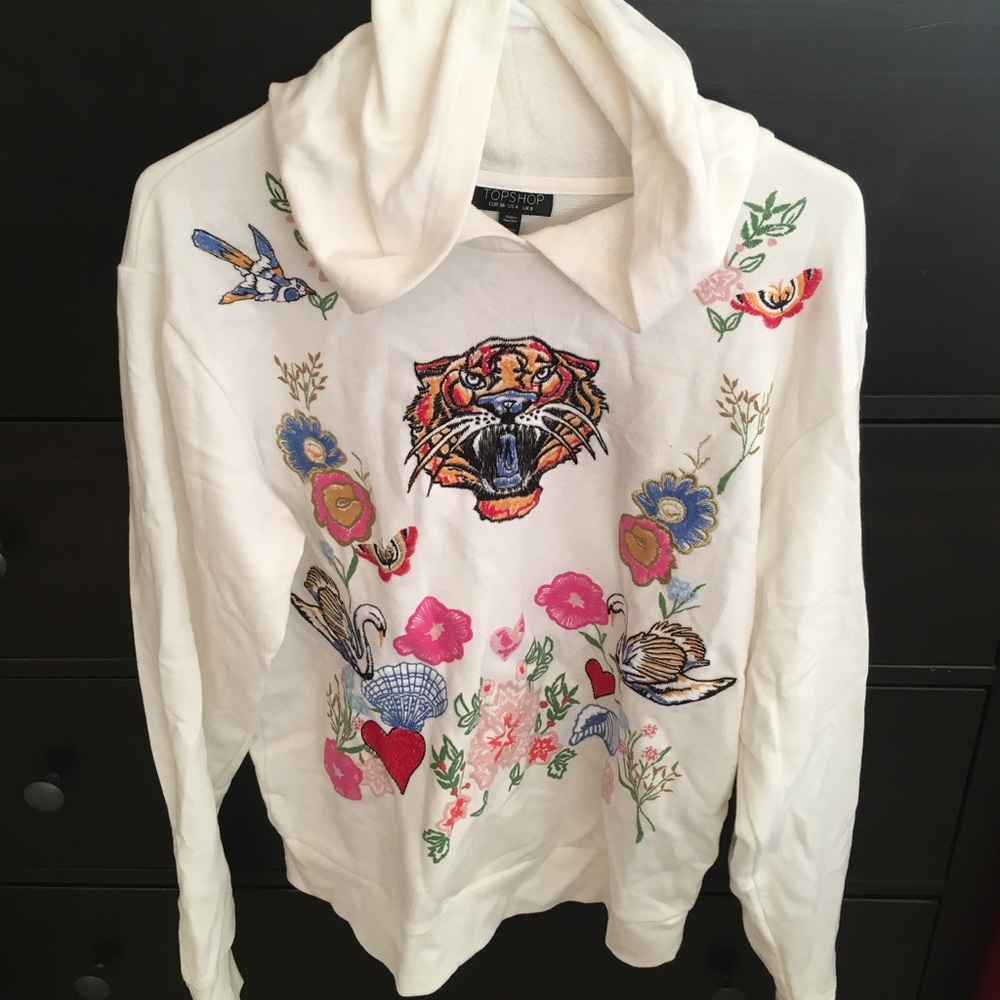 White n Wild Hoodie